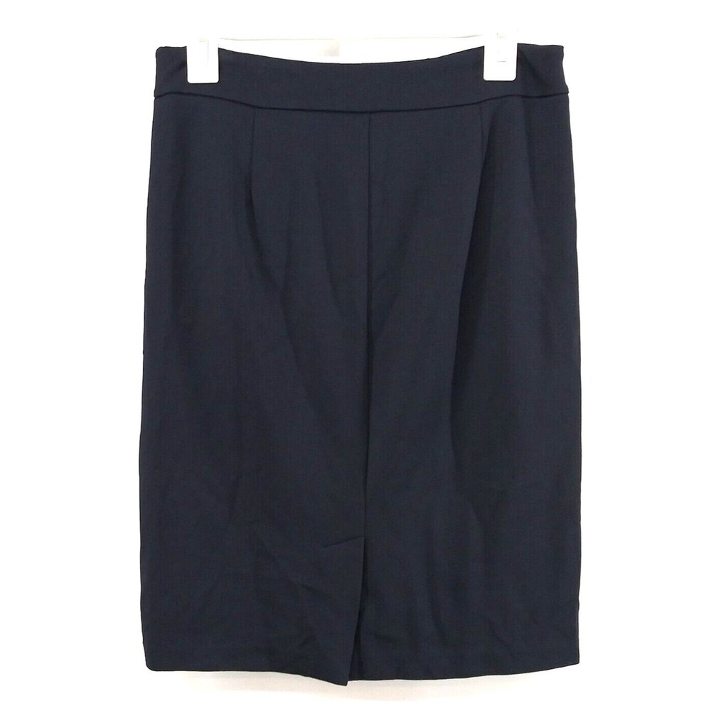 Tahari Skirt Womens Small Black Stretch Pencil - Picture 2 of 8